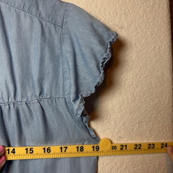 Dear John Stephany Short Sleeve Button-Down Shirt, Small - Picture 7 of 8